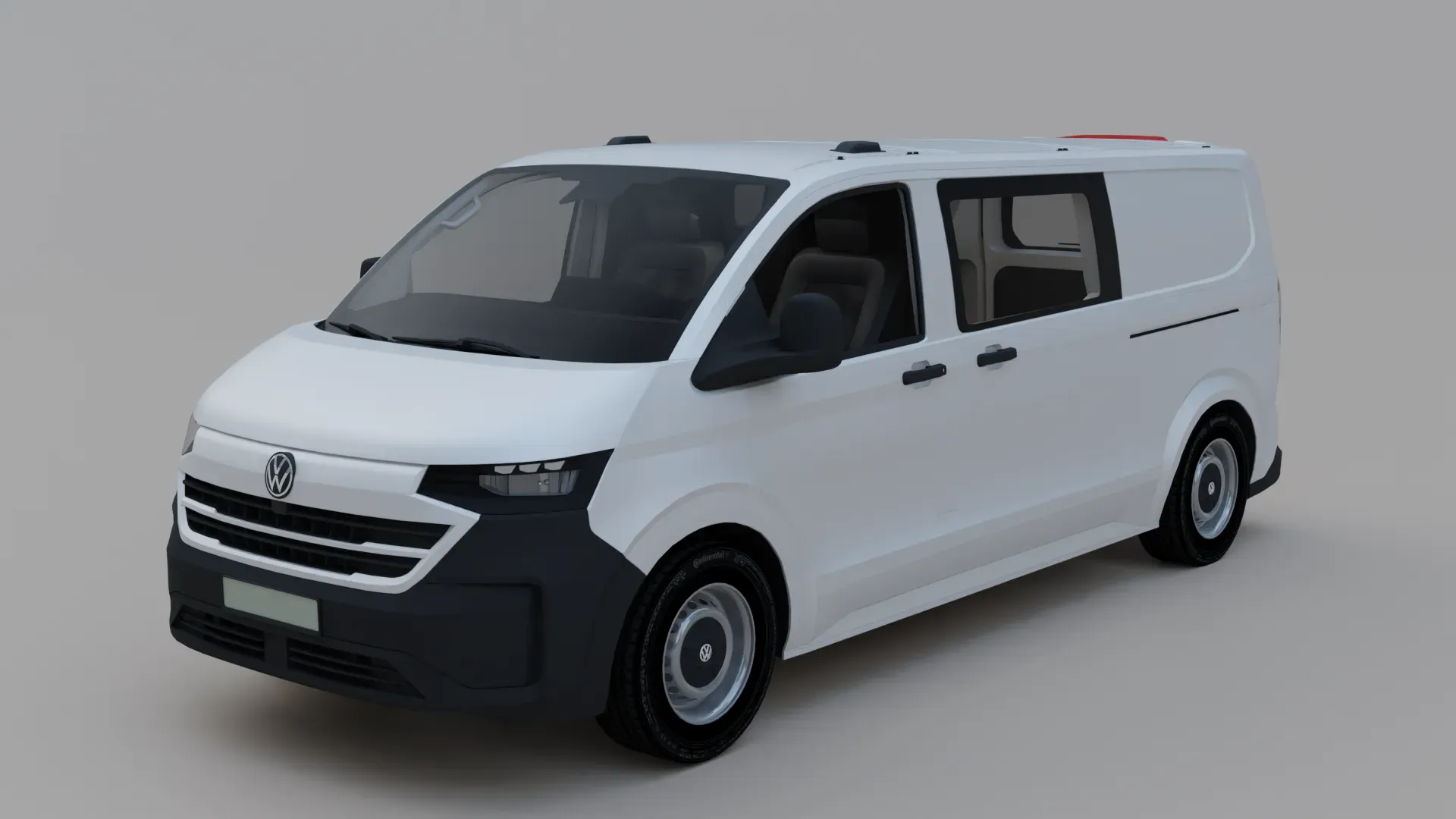 [3D] VW Transporter T7 2025 LWB